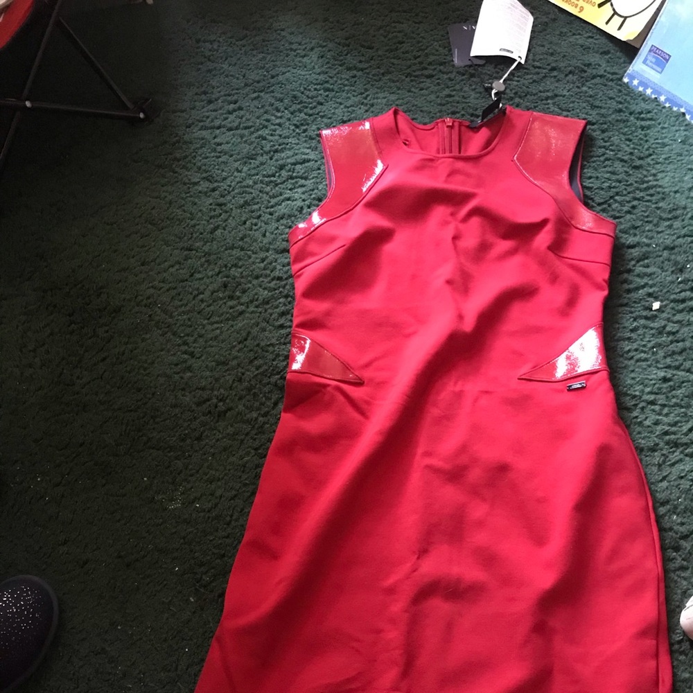 Red dress